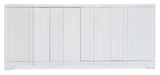 Melange - Corinth 4-Door Entertainment Console - White