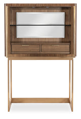 Eleana - Bar On Stand - Medium Wood