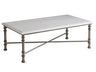 Ocean Breeze - Flagler Rectangular Marble Top Table