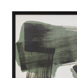 Dynamic Design Framed Print - Black
