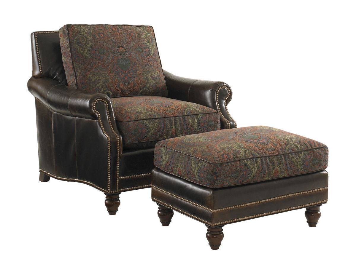Tommy Bahama Upholstery - Shoal Creek Ottoman