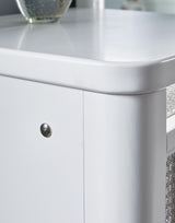 Chalanna - Vanity With Mirror - White