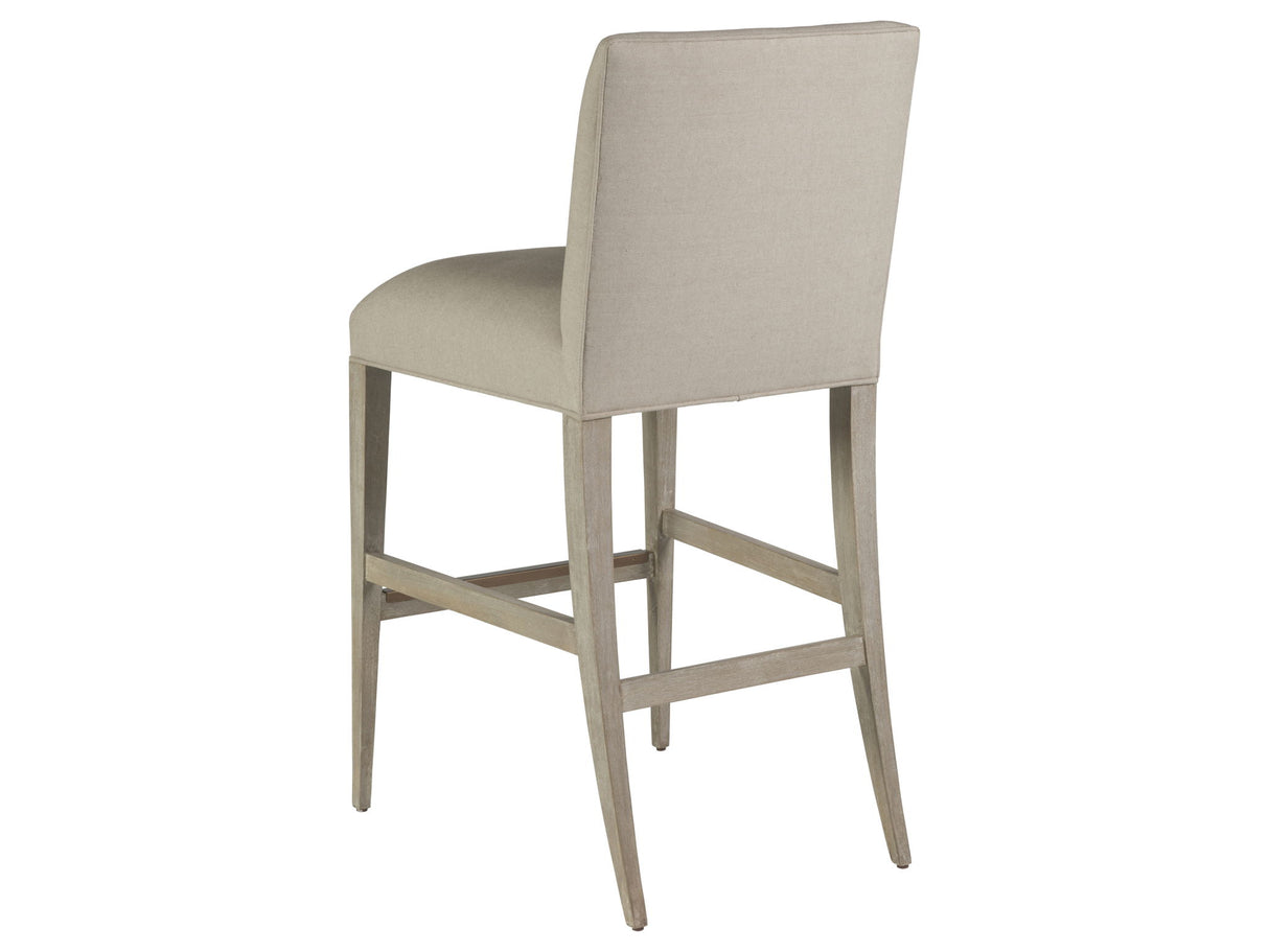 Cohesion Program - 42" Madox Upholstered Low Back Barstool - Gray