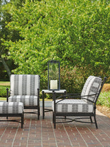 Pavlova - Fabric Ottoman - White