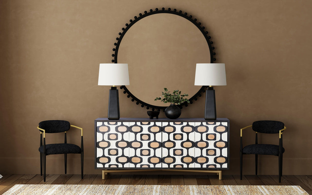 Paxton - Server - Ebony Mango / Ivory / Natural Mango