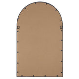 Metal Arch Mirror - Matte Black