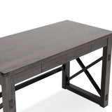 Freedan - Home Office Desk - Grayish Brown