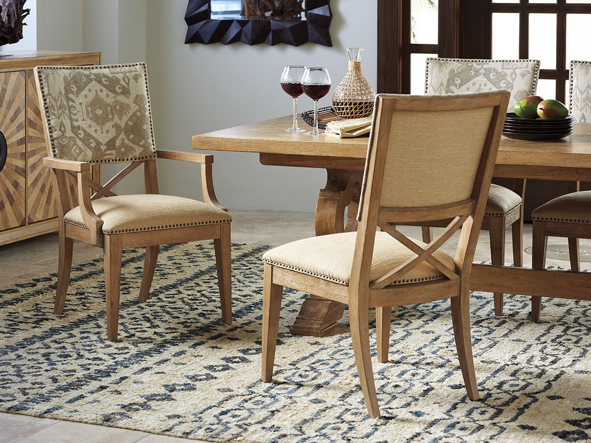 Los Altos - Alderman Upholstered Side Chair - Light Brown