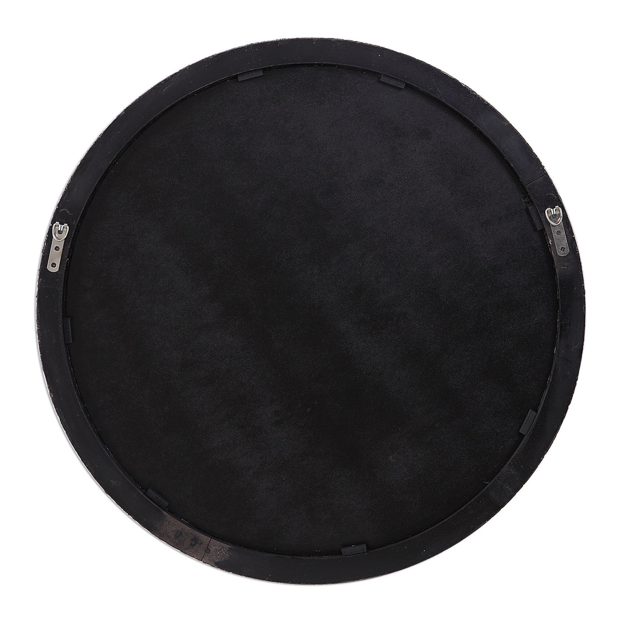 Wayde - Bark Round Mirror - Gold