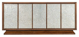 Melange - Lloyds Leopard Entertainment Credenza - Dark Brown