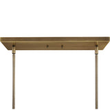 Brookdale - Industrial 3 Light Linear Chandelier - Gold