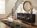 Entertainment Console 69" - Black