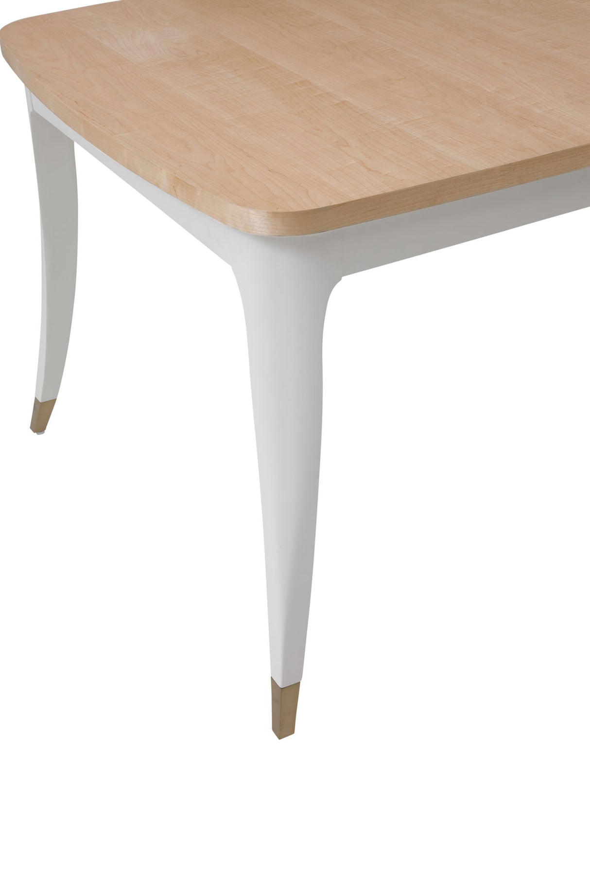 Winslet - Dining Table - Light Brown / White