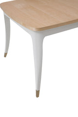 Winslet - Dining Table - Light Brown / White