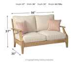 Seabrook Island - Beige - Loveseat w/Cushion