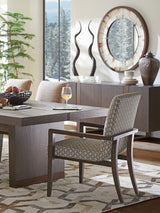 Park City - Academy Round Mirror - Beige