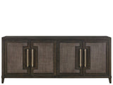 Fenwick - Embossed Credenza - Dark Brown