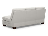 Lexington Upholstery - Townsend Fabric Armless Sofa - White