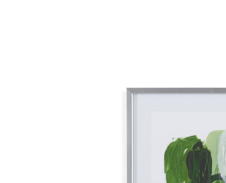Jade Schematic - Framed Print (Set of 4) - Green