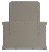 Lexorne - Dresser And Mirror - Gray