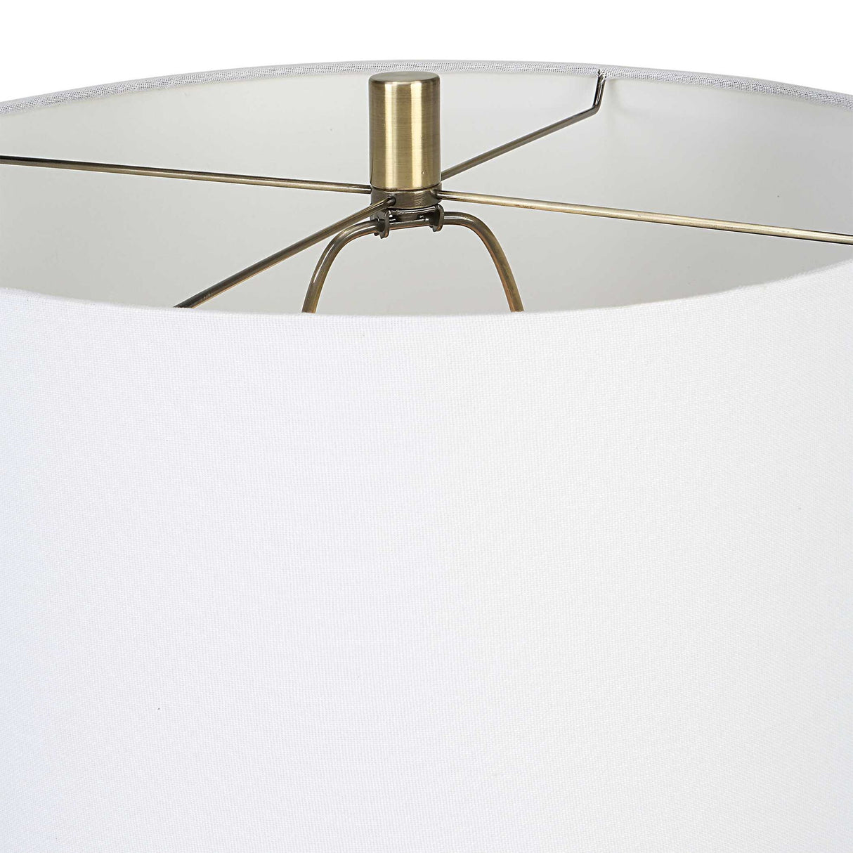 Roan - Artisian Table Lamp - Brown, Dark