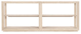 Nouveau Chic - Console Table - Light Brown