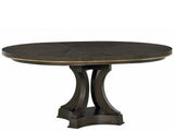 Fenwick - Round Dining Table - Dark Brown