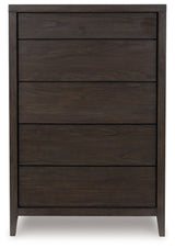 Westonfort - Five Drawer Chest - Espresso