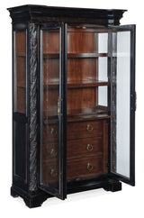 Charleston - Display Cabinet - Black