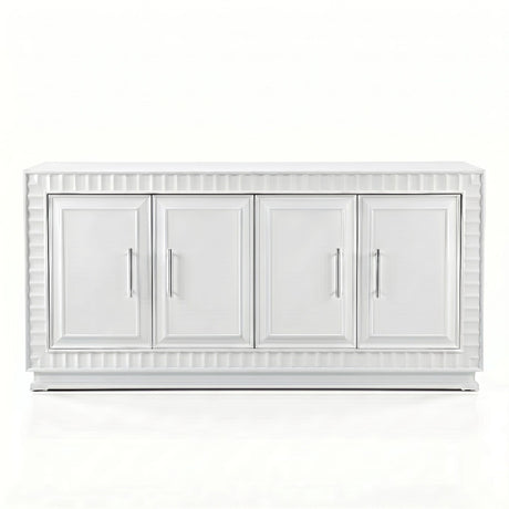 Klein - Four Door Cabinet - White