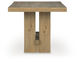 Lasinger - 5 Pc. - Counter Height Dining Table And 4 Barstools - Light Brown