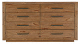 Big Sky - 8-Drawer Dresser - Light Brown