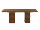 Ocean Club - Peninsula Dining Table - Dark Brown