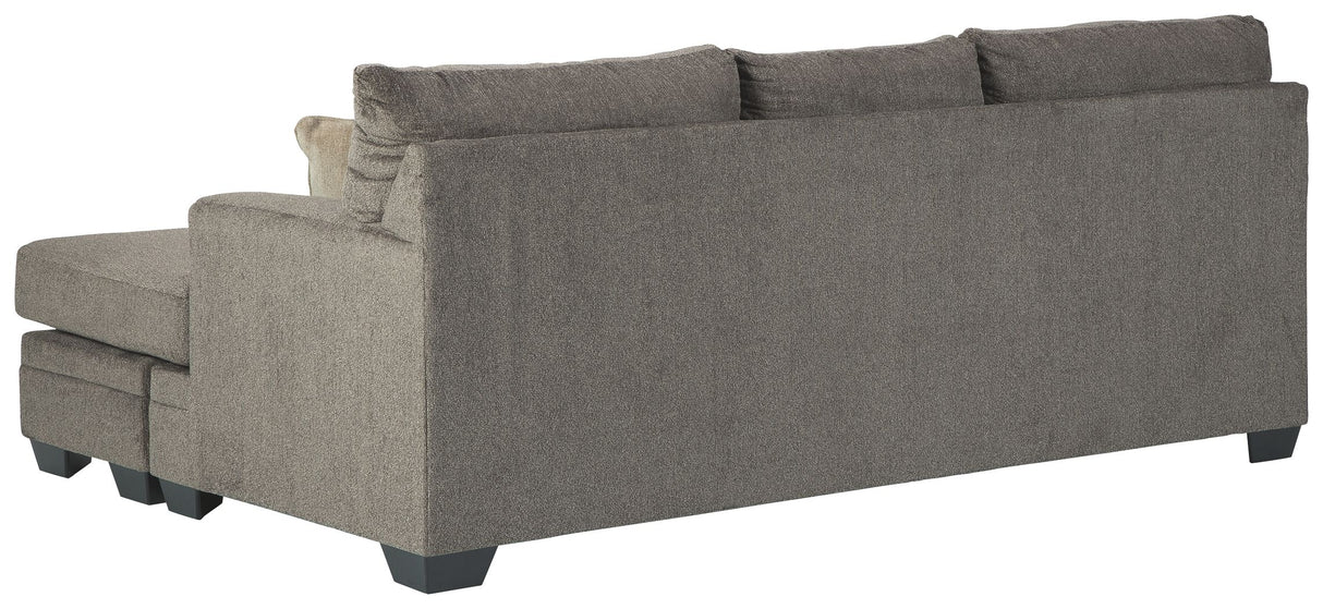Dorsten - Slate - Sofa Chaise