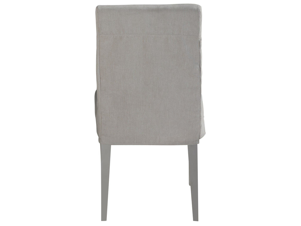 Modern - Jett Slip Cover Side Chair - Dark Gray