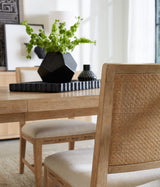Retreat - Rectangle Dining Table With 1-22" Leaf - Beige