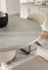 Modern Mood - Upholstered Arm Chair With Metal Base - Beige
