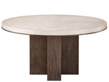 Erinn V x Universal - Topanga Round Dining Table - Beige