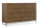 Chapman - 8-Drawer Dresser - Light Brown
