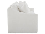 Augustine - Slipcover Apartment Sofa - White