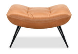 CC - Kayne Ottoman - Light Brown