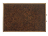 Rendezvous - Shelton Box On Stand End Table - Dark Brown