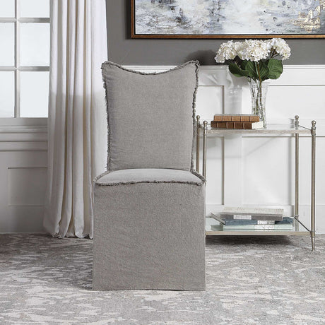 Narissa - Armless Chairs, Set Of 2 - Gray