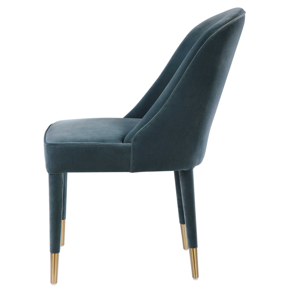 Brie - Armless Chair, Set Of 2 - Blue