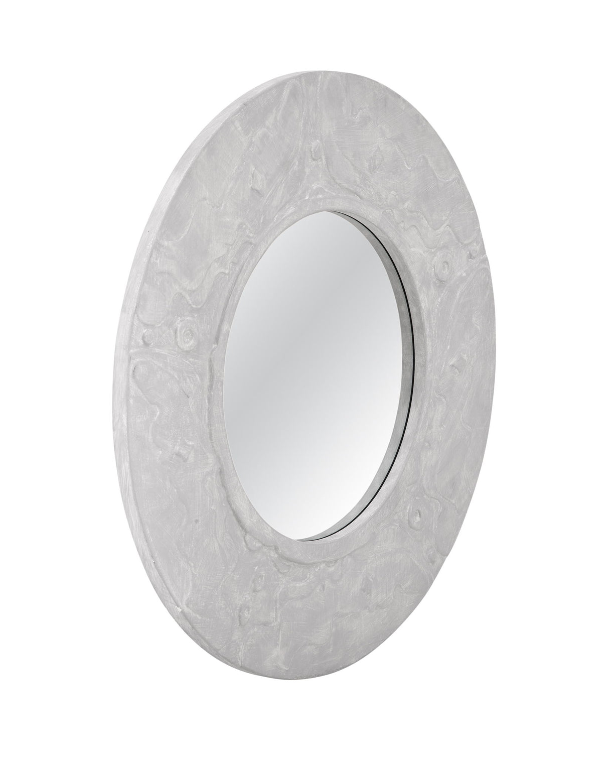 Winster - Wall Mirror - White Plaster