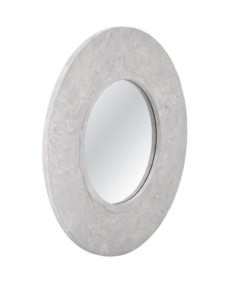 Winster - Wall Mirror - White Plaster