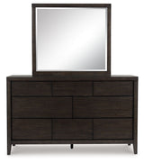 Westonfort - Dresser And Mirror - Espresso
