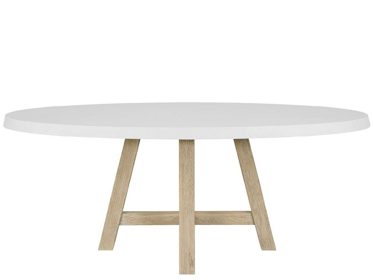 Oasis - Dockside Dining Table - White / Beige