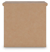Rusticott - Two Drawer Night Stand - Brown