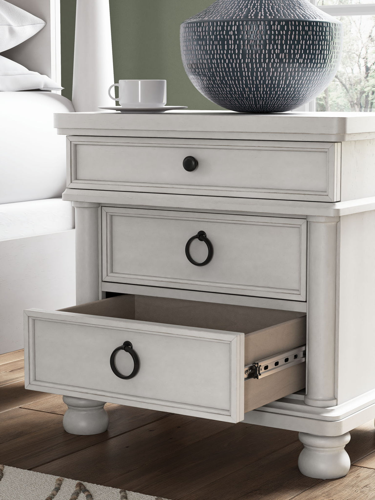 Rowlenstown - Three Drawer Night Stand